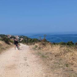 Erster Blick auf die Kroatische Adria Küste