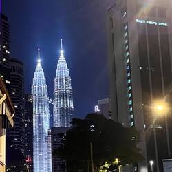 die Twin Tower von Kuala Lumpur