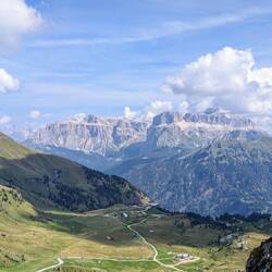 Blick auf Sellastock