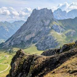 Ciampac und Marmolada dahinter