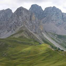Rifugio in Sichtweite...