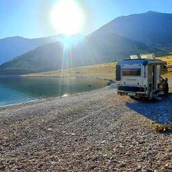 Stellplatz von heute