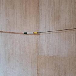 Qualche sommossa? La guardia si attaccava al cavo che passava su tutti i muri e staccava il jack...