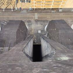 Der schwindelerregende Blick nach unten