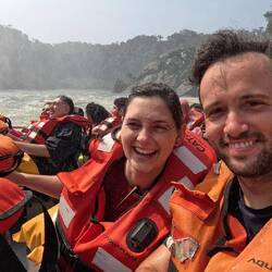 Nach mehreren Durchgängen fahren wir wieder zurück