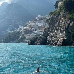 Me in the Tyrrhenian Sea