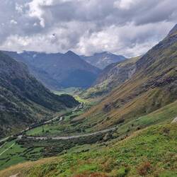 Blick zurück ins Tal