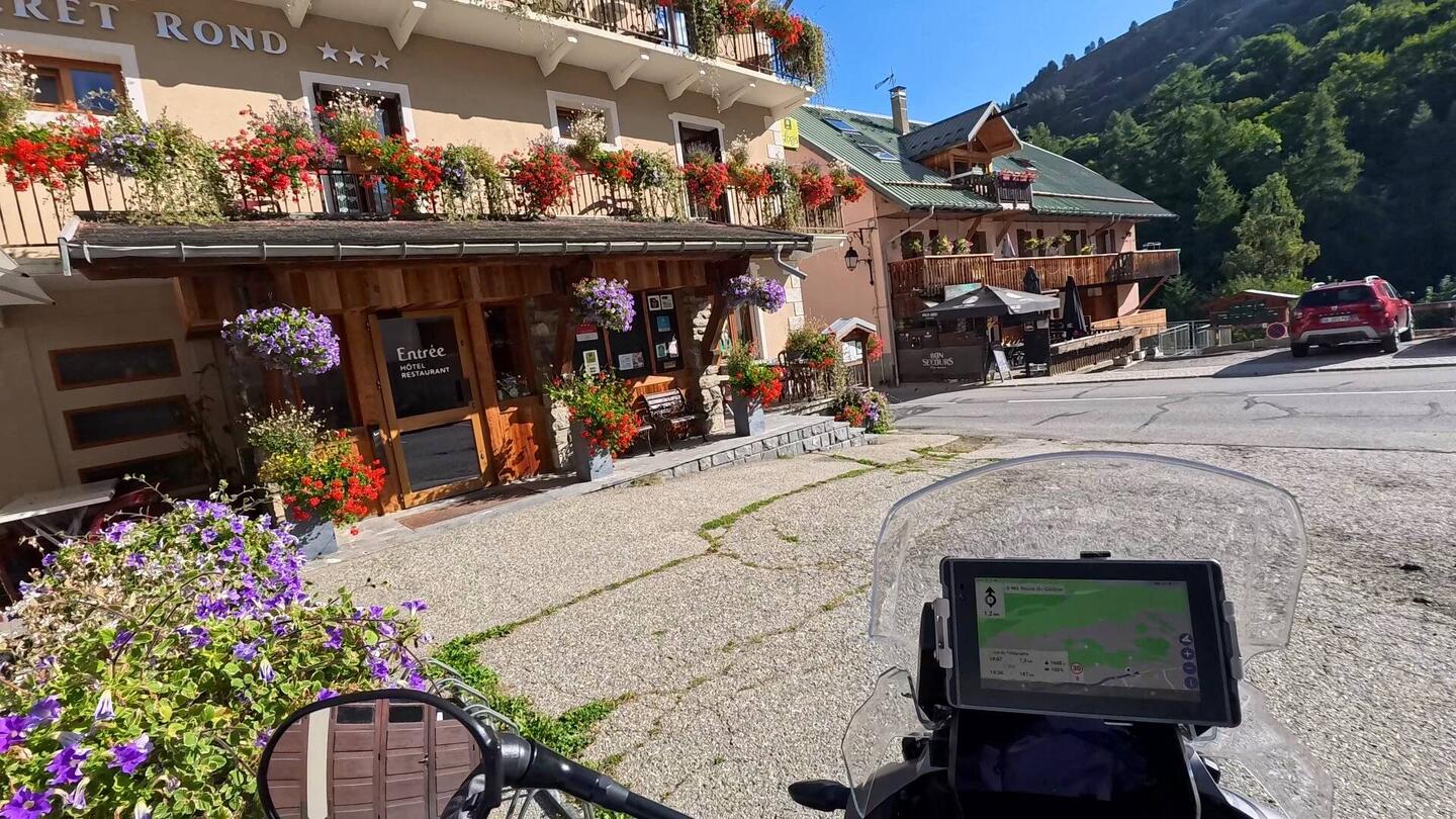 Letzter Blick auf unser Hotel: es geht los!