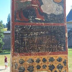 Hier versuchten sich noch andere am Fresco