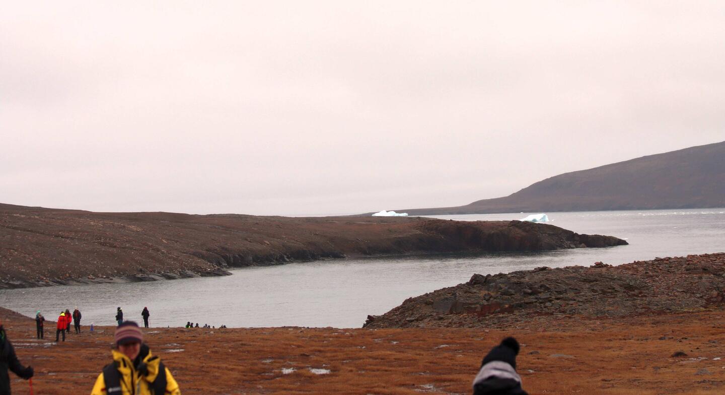 This is the area that we landed