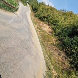 Das is die Straße nach der Grenze so ca. 35 km 😬