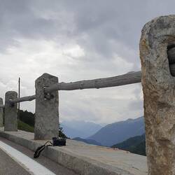 Die Leitplanken sind sehr speziell.