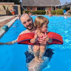 Campingplatz eigener Pool