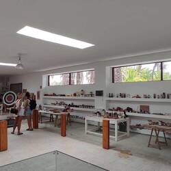 Durch den Wüstengarten zur Einkehr ins Atelier