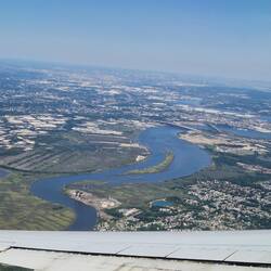 Landeanflug New York