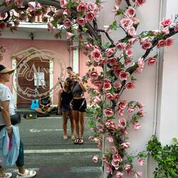 Hier sind überall ganz bewusst gesetzte Instagrammable Spots...