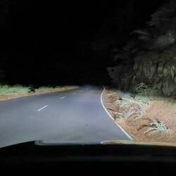 Driving back and once again, no other cars around