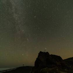 An unprocessed photo though I have lightened the foreground for you