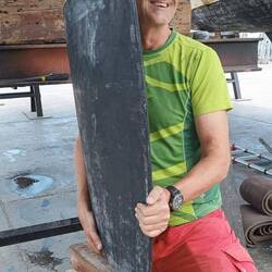 Ruderblätter halten :)