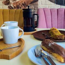 Danach Kaffee und Süßkram