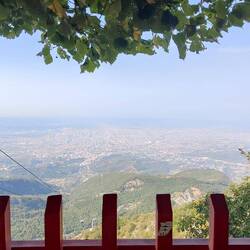 Blick auf Tirana