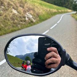 Aufstieg zum Colombière