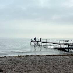 La mer Baltique, au matin