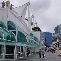 Canada Place & Vancouver Harbour für Kreuzfahrtschiffe