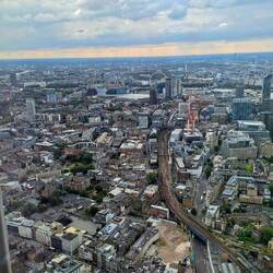 The Shard...was eine Höhe und mega Aussicht...wirklich atemberaubend😍