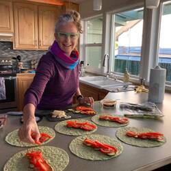 Making lunch