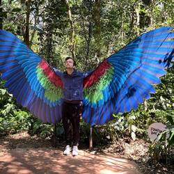 Jetzt ist es raus: Andi ist ein Papagei!