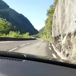 Anfahrt zu Pont d'Espagne