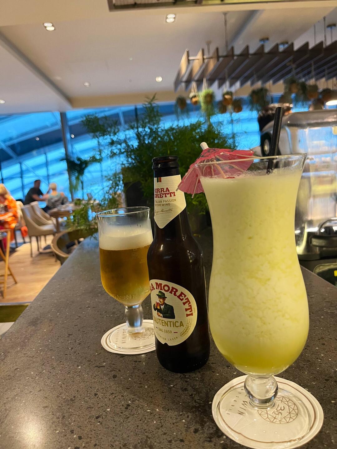 Starting the evening off right!