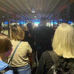 Das Highlight der Nacht: Boarding