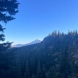 Blick auf Mt. Adams