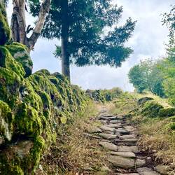 Aufstieg nach La Hoube