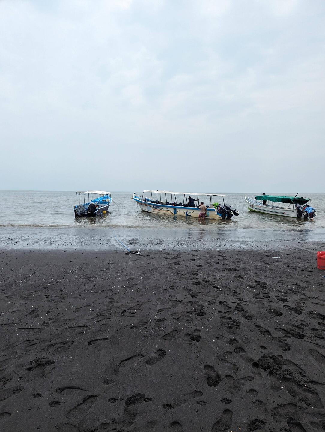Our mode of entry into Nicaragua, it all felt a bit dodgy!