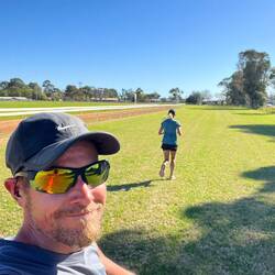 Auf der Pferderennbahn lässt es sich prima laufen