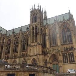 Die imposante Cathédrale Saint-Etienne in Metz