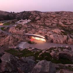 Südkap in der Abenddämmerung