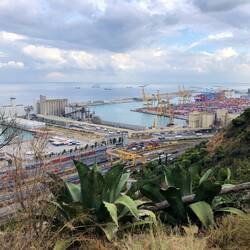 Der Industriehafen Barcelonas