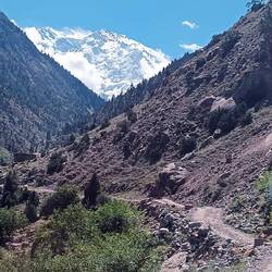 Das Nanga Parbat Massiv im Blickfeld