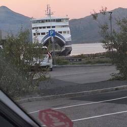 Abends noch schnell auf die Fähre