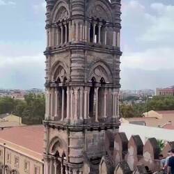 On top of the Palermo Cathedral