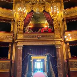 Inside the Massimo Theatre