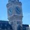 The impressive clock tower at Gare de Lyon