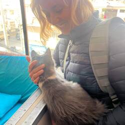 Lisa hatte im Hostel mit "Alpa" einen neuen Freund gefunden