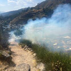 Jup, das war unsere einzige Möglichkeit herunter zu kommen...