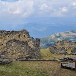 Ruinen der Rundhäuser