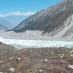 Raikot Gletscher & Raikot Peak